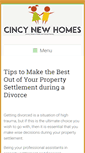 Mobile Screenshot of cincynewhomes.com
